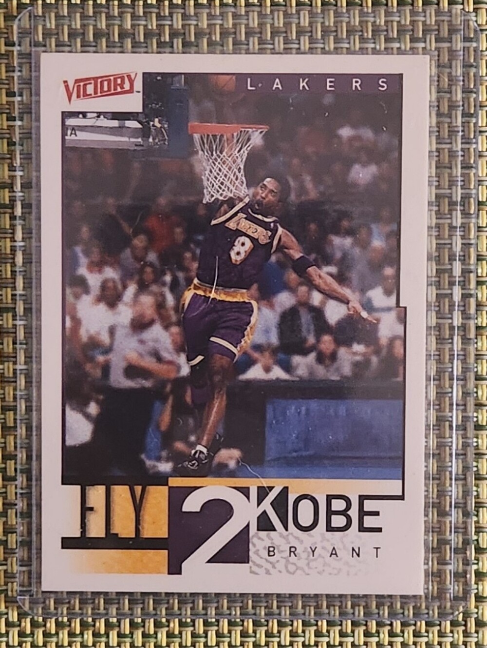 Kobe Bryant Basketball Trading Card